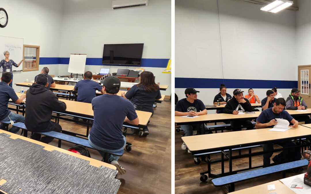 Larsen Offers English Classes